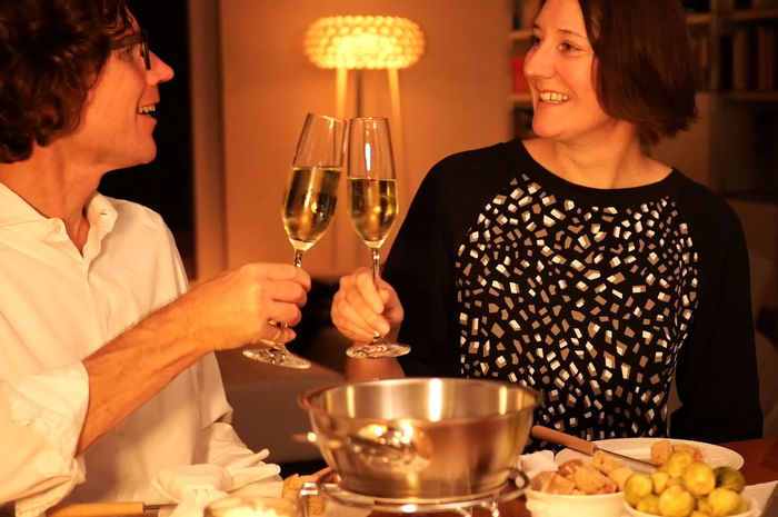 Die Käsefondue-Macher Claudia und André in Rorschacherberg Die Käsefondue-Macher Claudia und André in Rorschacherberg